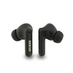 Guess Orjinal Lisanslı PU 4G Desenli Klasik Metal Yazı Logolu TWS Kulak İçi Bluetooth Kulaklık