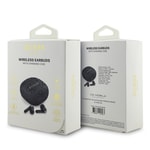 Guess Orjinal Lisanslı PU 4G Desenli Klasik Metal Yazı Logolu TWS Kulak İçi Bluetooth Kulaklık
