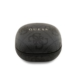 Guess Orjinal Lisanslı PU 4G Desenli Klasik Metal Yazı Logolu TWS Kulak İçi Bluetooth Kulaklık