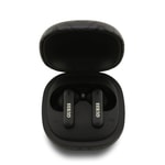 Guess Orjinal Lisanslı PU 4G Desenli Klasik Metal Yazı Logolu TWS Kulak İçi Bluetooth Kulaklık