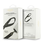 Guess Orjinal Lisanslı Taşlı 4G Metal Logolu Çapraz Vücut Telefon Askı Kayışı 150cm