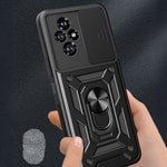 Honor 200 Kılıf Magnetik Standlı Kamera Korumalı Zore Sürgülü Vega Kapak