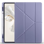 Honor Pad 9 Kılıf Zore Tri Folding Kalem Bölmeli Standlı Kılıf