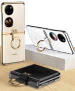 Huawei P50 Pocket Kılıf Zore Yüzüklü Kıpta Kapak