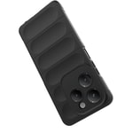 İnfinix Hot 40 Pro Kılıf Esnek TPU Oyuklu Arka Yüzey Tasarımlı Zore Etnik Silikon Kapak