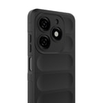 İnfinix Hot 40i Kılıf Esnek TPU Oyuklu Arka Yüzey Tasarımlı Zore Etnik Silikon Kapak