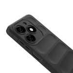 İnfinix Hot 40i Kılıf Esnek TPU Oyuklu Arka Yüzey Tasarımlı Zore Etnik Silikon Kapak