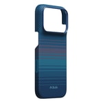 iPhone 18 Pro Kılıf M-safe Şarj Özellikli Aramid Karbon Fiber Pitaka Moonrise 2.0 Nights Serisi Kapak
