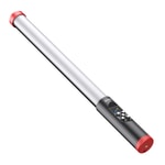 Jmary FM-128RGB OLED Ekran Göstergeli RGB Led Işıklı Su Geçirmez Aydınlatma Çubuğu
