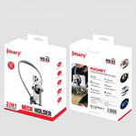 Jmary MG-03 2in1 Eller Serbest Magnetik Boyun Askılı Telefon Tutucu