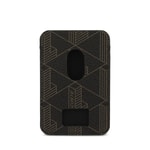 Lacoste Orjinal Lisanslı 2 Hazneli PVC Karışık Monogram Desenli Magnetik Kartlık