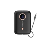 Lapas LP-PW001 Dijital LED Göstergeli Type-C Kablolu Taşınabilir Powerbank 10.000mAh