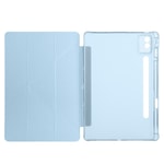 Lenovo Idea Tab Pro 12.7 TB-373FU Kılıf Zore Tri Folding Kalem Bölmeli Standlı Kılıf