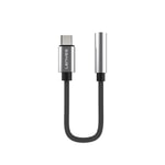 Lenyes AX105 Type-C to 3.5mm Aux Çevirici Örgülü Ses Adaptörü