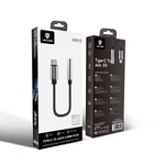 Lenyes AX105 Type-C to 3.5mm Aux Çevirici Örgülü Ses Adaptörü
