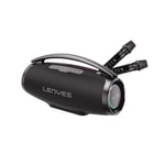 Lenyes Boost X Serisi RGB Işıklı Çift Mikrofonlu Taşınabilir Bluetooth Hoparlör v5.3 600W