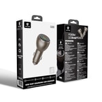 Lenyes CA66 Hızlı Şarj Özellikli Dual Type-C + Type-C + USB-A Portlu PD Araç Şarj Aleti 95W