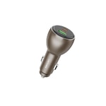 Lenyes CA66 Hızlı Şarj Özellikli Dual Type-C + Type-C + USB-A Portlu PD Araç Şarj Aleti 95W