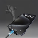 Lenyes CR181 360 Derece Dönebilen Havalandırma Tasarımlı Araç Telefon Tutucu