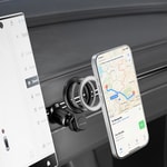Lenyes CR183 M-safe Magnetik Özellikli 360 Derece Dönebilen Havalandırma Tasarım Araç Telefon Tutucu