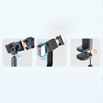 Lenyes CR204 360° Dönebilen Işıklı Seyahat Telefon Tutucu ve Standı