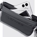 Lenyes LB564 Dreamer Waist Serisi Su Geçirmez Deri Tasarımlı Bel Çantası