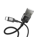 Lenyes LC546 USB-A to Type-C Örgü Tasarımlı Hızlı Şarj Özellikli Data ve Şarj Kablosu 12W 1M