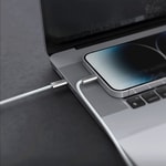Lenyes LC551 Type-C to Lightning Hızlı Şarj Özellikli Data ve Şarj Kablosu 27W 1M