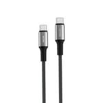 Lenyes LC560 Type-C to Type-C Örgü Tasarımlı Hızlı Şarj Özellikli Data ve Şarj Kablosu 60W 2M