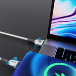 Lenyes LC979 USB-A to Lightning Hızlı Şarj Özellikli Data ve Şarj Kablosu 2.4A 1M