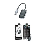 Lenyes LCP03 Android Auto Destekli CarPlay USB Bluetooth 5.0 Wireless Transmitter Adaptör