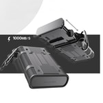 Lenyes LCR04 Type-C Kablolu Su Geçirmez Çoklu Kart Depolama ve Okuyucu Kutusu 10 Gbps