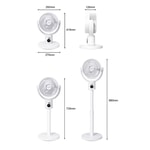 Lenyes LHF10 Dijital LED Göstergeli 5 Kademeli Uzaktan Kumandalı Uzayabilen Gövdeli 10 inç Fan