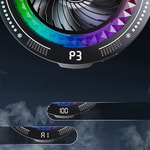 Lenyes LPC205 Akıllı Sıcaklık Kontrollü Adaptif AI Modlu RGB Işıklı Alüminyum Telefon Soğutucu Fan