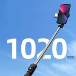 Lenyes LPH101 Canlı Yayın Dolgu Işıklı Tripod ve Selfie Çubuğu