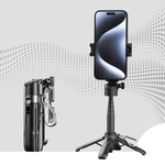 Lenyes LPH110 Uzaktan Kumandalı Çok Fonksiyonlu Sabitleyici Ayrılabilir Tripod Selfie Çubuğu