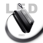 Lenyes P562L Dijital LED Göstergeli Type-C ve Lightning Kablolu Powerbank 22.5W 10000mAh