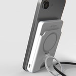 Lenyes PW0006D PD 20W Hızlı Şarj Özellikli Kartlıklı Standlı Wireless Powerbank 15W 5000mAh