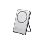 Lenyes PW038D 20W Ultra İnce Standlı Wireless Powerbank 15W 5000mAh