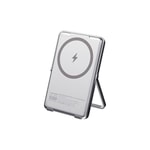 Lenyes PW038D 20W Ultra İnce Standlı Wireless Powerbank 15W 5000mAh