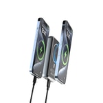 Lenyes PW1001D PD 22.5W Hızlı Şarj Özellikli Standlı Wireless Powerbank 15W 10000mAh