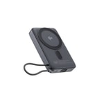 Lenyes PW1009D PD 35W Qi2 Teknolojili Type-C Kablolu Standlı Wireless Powerbank 15W 10000mAh