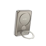 Lenyes PW1012D PD 20W Dijital LED Göstergeli 360 Derece Dönebilen Standlı Kablosuz Şarj Özellikli Wireless Powerbank 15W 10000mAh