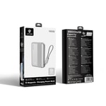 Lenyes PW1019D PD 45W Qi2 Teknolojili Type-C Kablolu Wireless Powerbank 25W 10000mAh