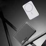 Lenyes PW139D PD 20W Ultra İnce Hızlı Şarj Özellikli Wireless Powerbank 15W 10000mAh