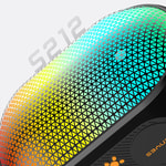 Lenyes S212 Su Geçirmez RGB Işıklı Askılı Taşınabilir Kablosuz Bluetooth Hoparlör v5.3