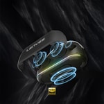 Lenyes S869 RGB Işıklı Çift Mikrofonlu Taşınabilir Bluetooth Hoparlör v5.3