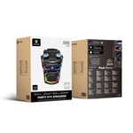 Lenyes S886 RGB Işıklı Çift Mikrofonlu Kablosuz TWS Bluetooth Speaker Hoparlör v5.3