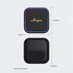 Lenyes S890 Su Geçirmez Özellikli RGB Işıklı Askılı Mini OTG-TWS Bluetooth Hoparlör v5.3