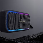 Lenyes S891 RGB Işıklı Taşınabilir Su Geçirmez OTG-TWS Bluetooth Hoparlör v5.3 80W